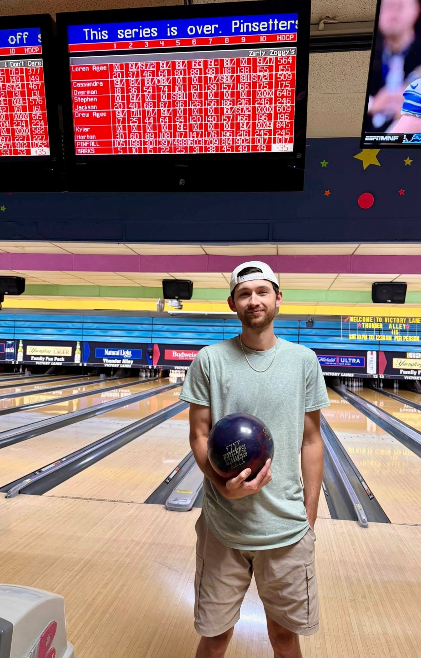 Springfield bowler Kyler Horton was recently perfect times two as he rolled back-to-back 300 games at Victory Lanes. CONTRIBUTED