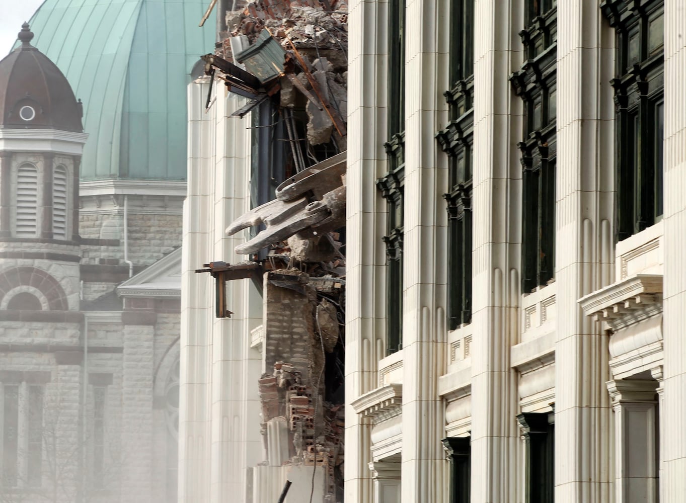 Historic DDN building facade demolished