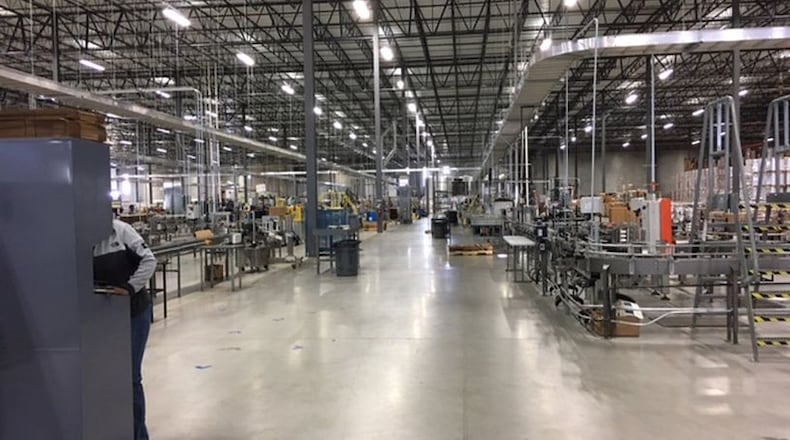 A 2019 glimpse of the interior of the Energizer Distribution center in Dayton. THOMAS GNAU/STAFF