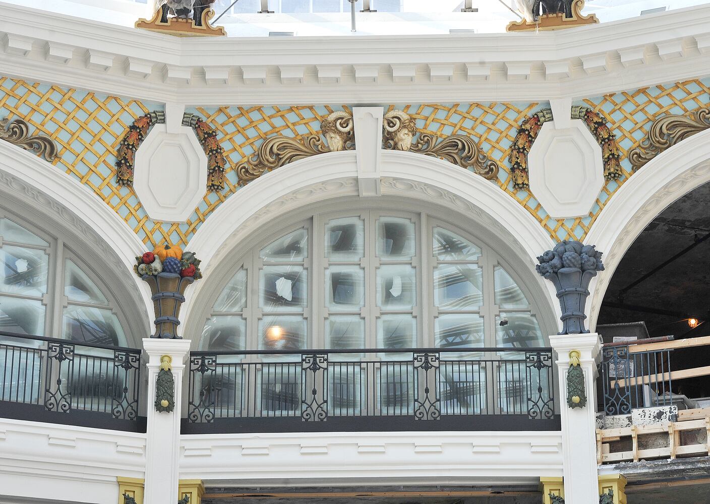 PHOTOS: Work progress at the downtown Arcade