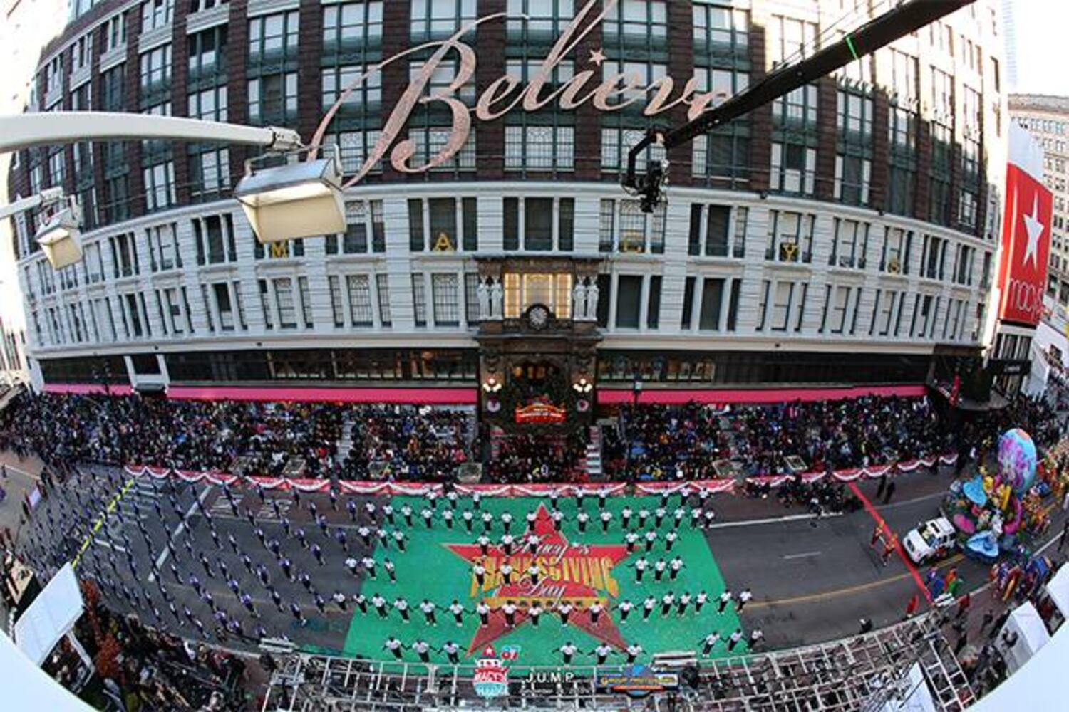 Jumpers United for Macy's Parade
