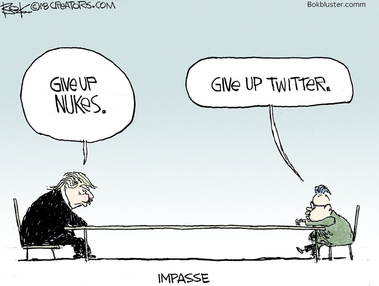 Week in cartoons: The Trump - Kim Summit and more