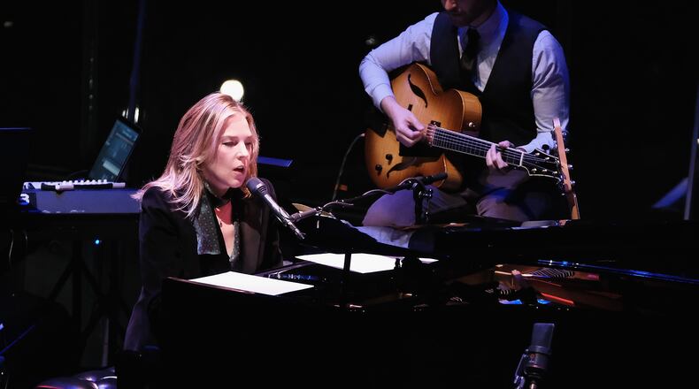Diana Krall performs during The Nearness Of You Benefit Concert at Jazz at Lincoln Center on Jan. 25, 2017 in New York City. (Photo by Theo Wargo/Getty Images)