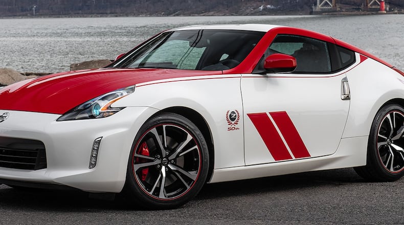 Nissan is celebrating 50 years of sports car passion with the 2020 370Z 50th Anniversary Edition. The 50th Anniversary Edition package is offered exclusively on the 370Z Coupe Sport grade and is available with both the 6-speed manual and 7-speed automatic transmissions. Nissan photo