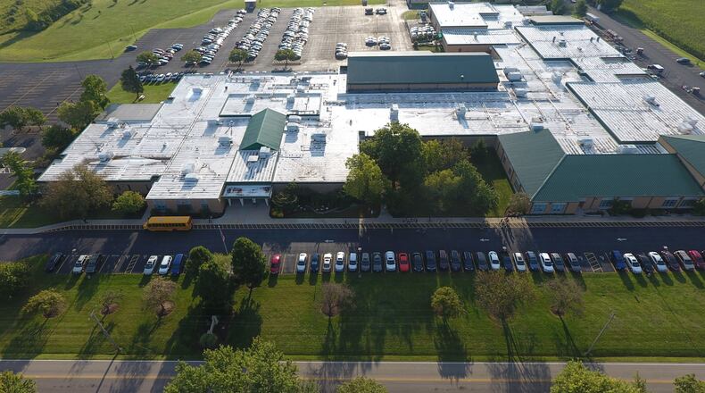 The Greene County Career Center, 2960 W. Enon Road, may be on the move to a new facility at U.S. 68 and U.S. 35 if voters approve a bond issue in November. CONTRIBUTED