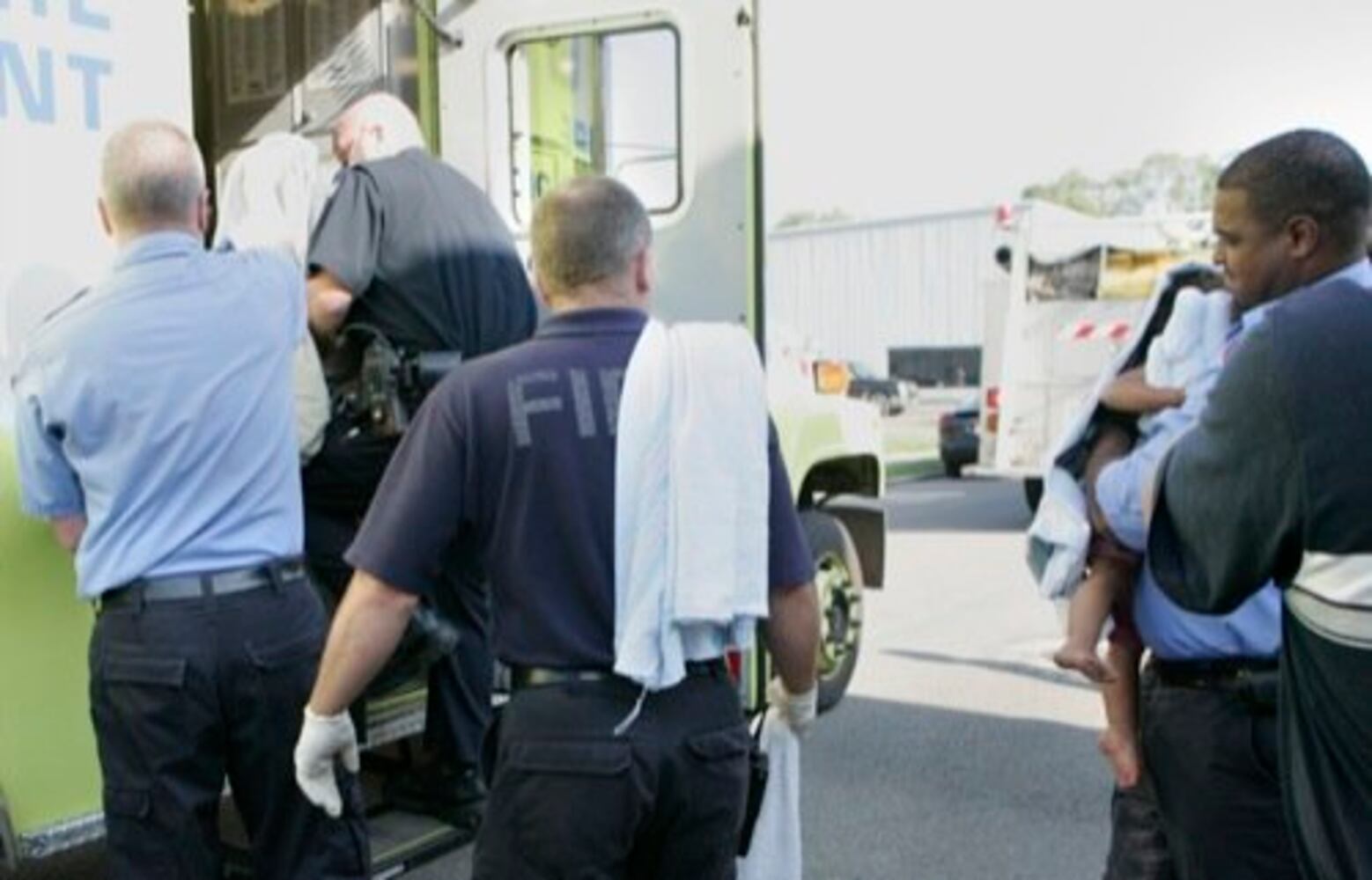 Missing kids found in trash