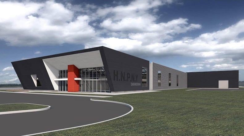 An artist’s rendering of Henny Penny’s planned expansion.