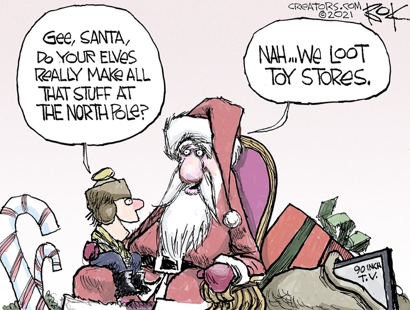 WEEK IN CARTOONS: Omicron, abortion laws and more