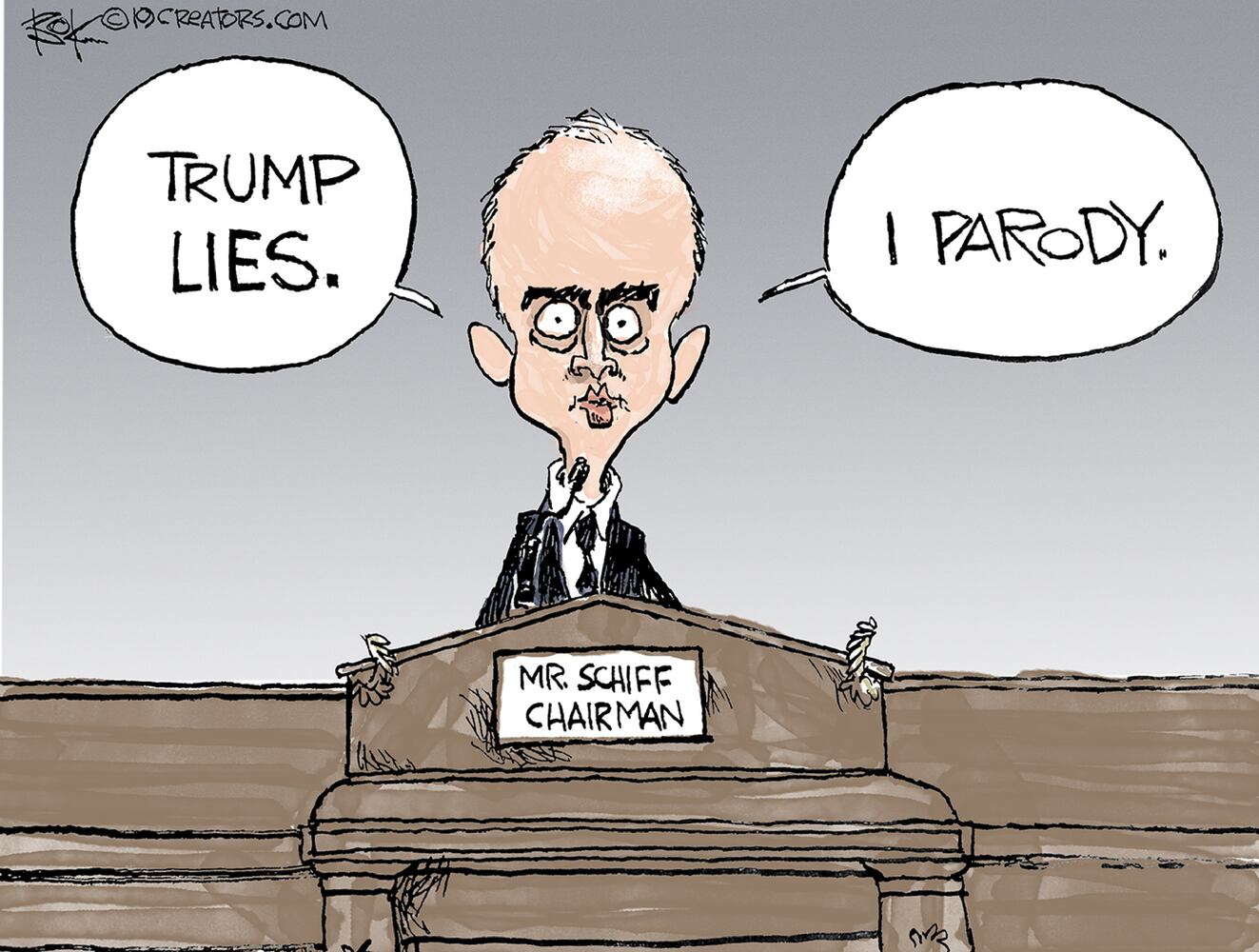 Week in cartoons: Trump, the whistleblower and more