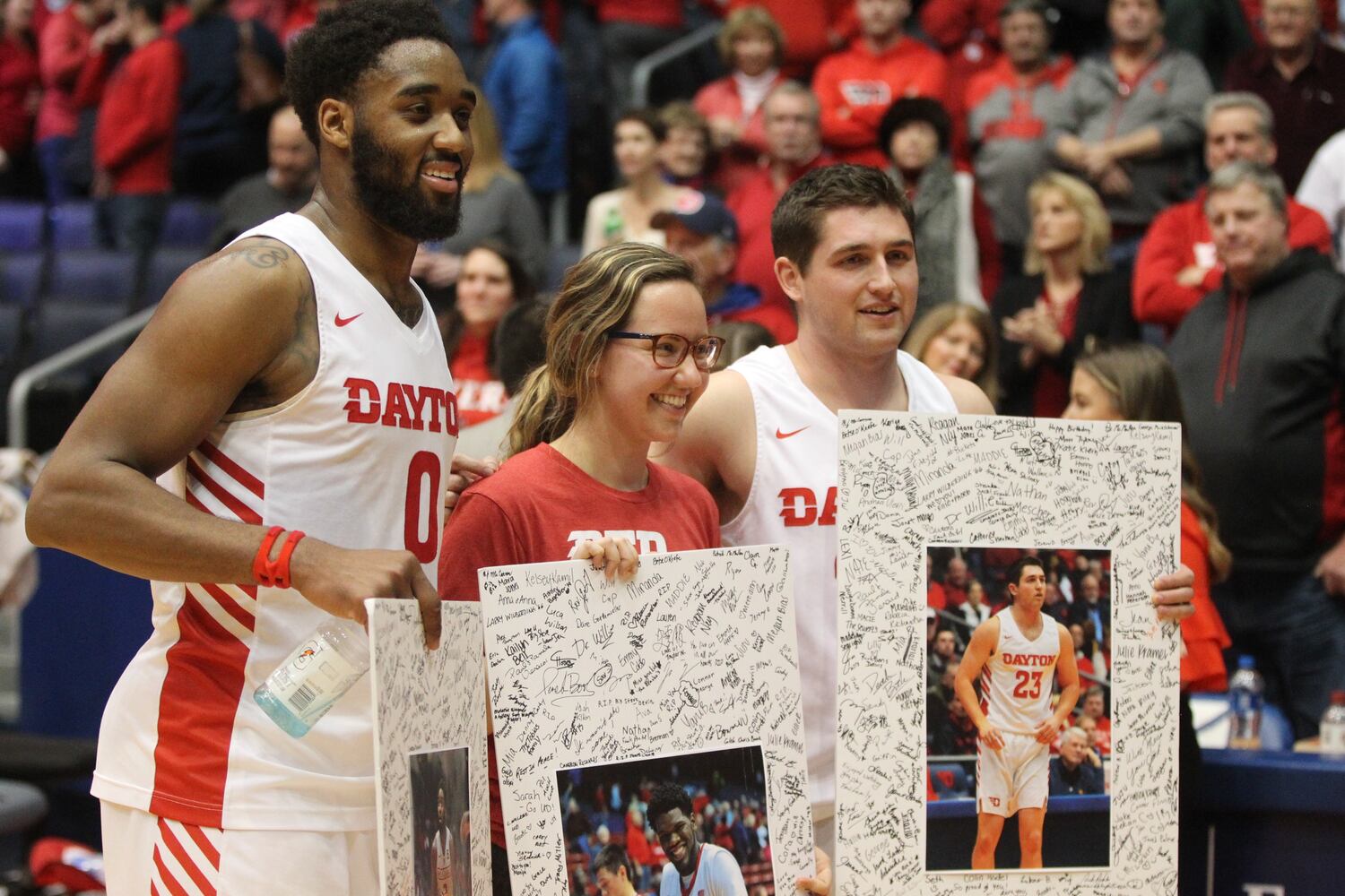 Dayton Flyers: Photos from Senior Night ceremony