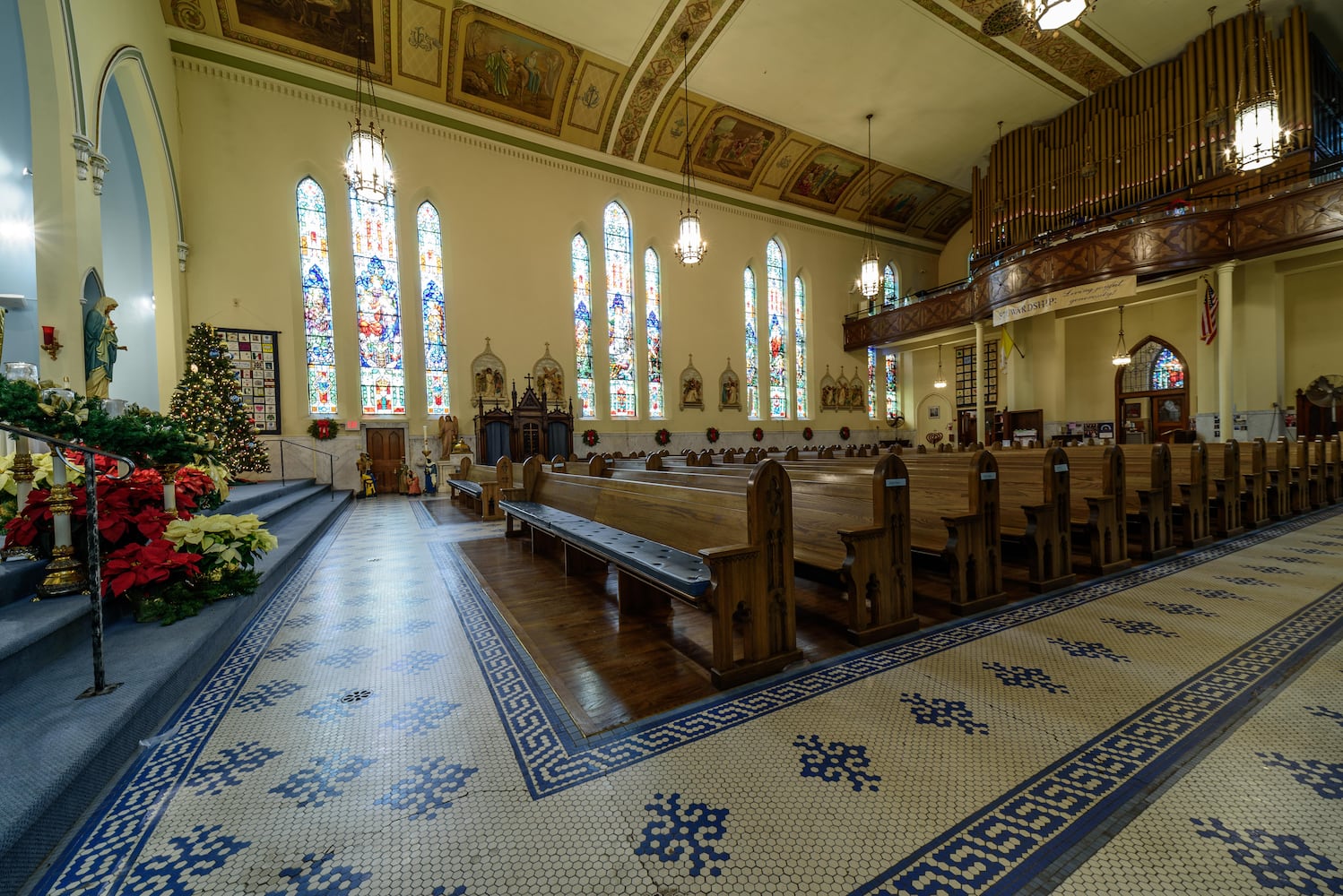 PHOTOS: A breathtaking look at Holy Trinity Catholic Church on Christmas Eve morning