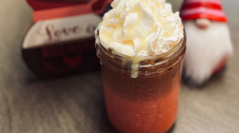 Cafe 19's Red Velvet Cheesecake coffee. CONTRIBUTED