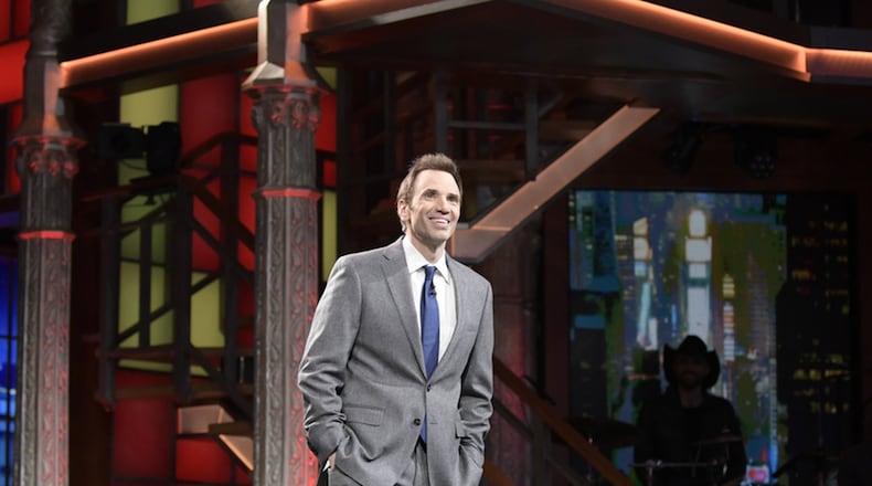 Paul Mecurio is the warm-up comic for Late Night with Stephen Colbert. CBS