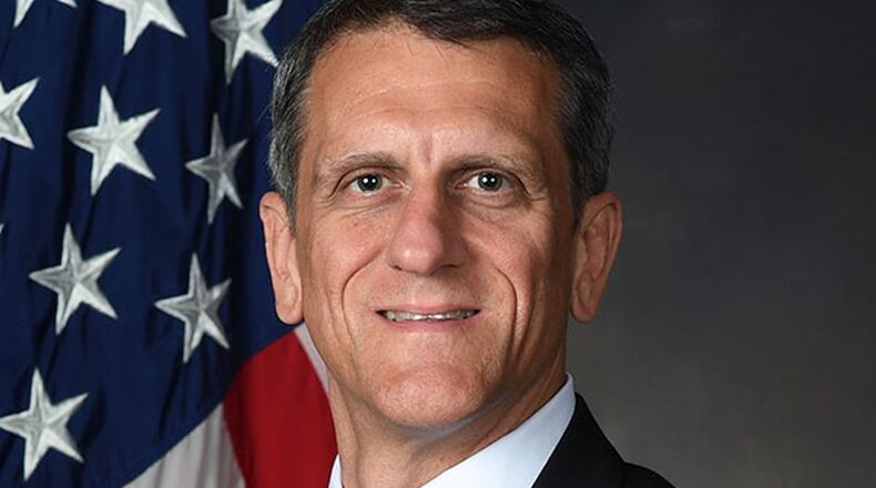 Tim Sakulich was appointed to Senior Executive Service and installed as the director of the Air Force Research Laboratory Materials and Manufacturing Directorate Oct. 1. (U.S. Air Force photo)