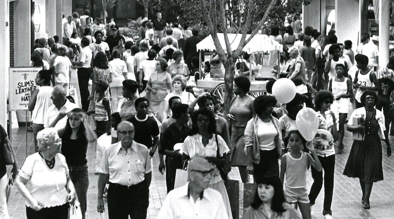 Salem Mall reopening, 1981. (Dayton Daily News archive)