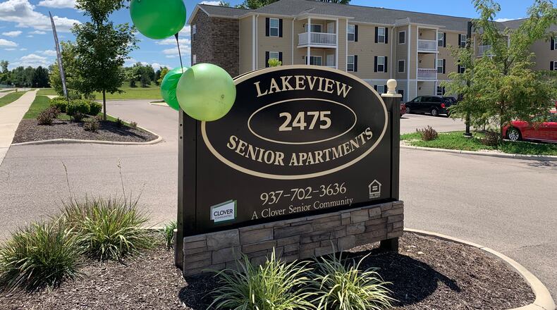 Tenants at Lakeview Senior Apartments in Beavercreek are among those who are eligible for settlement funds to retrofit units to be disability-accessible. LONDON BISHOP/STAFF
