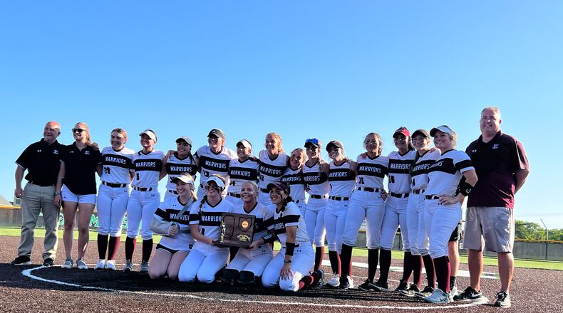 Lebanon defeated Fairfield 7-0 to win a Division I regional championship at Mason on May 26, 2023. Chris Vogt/CONTRIBUTED