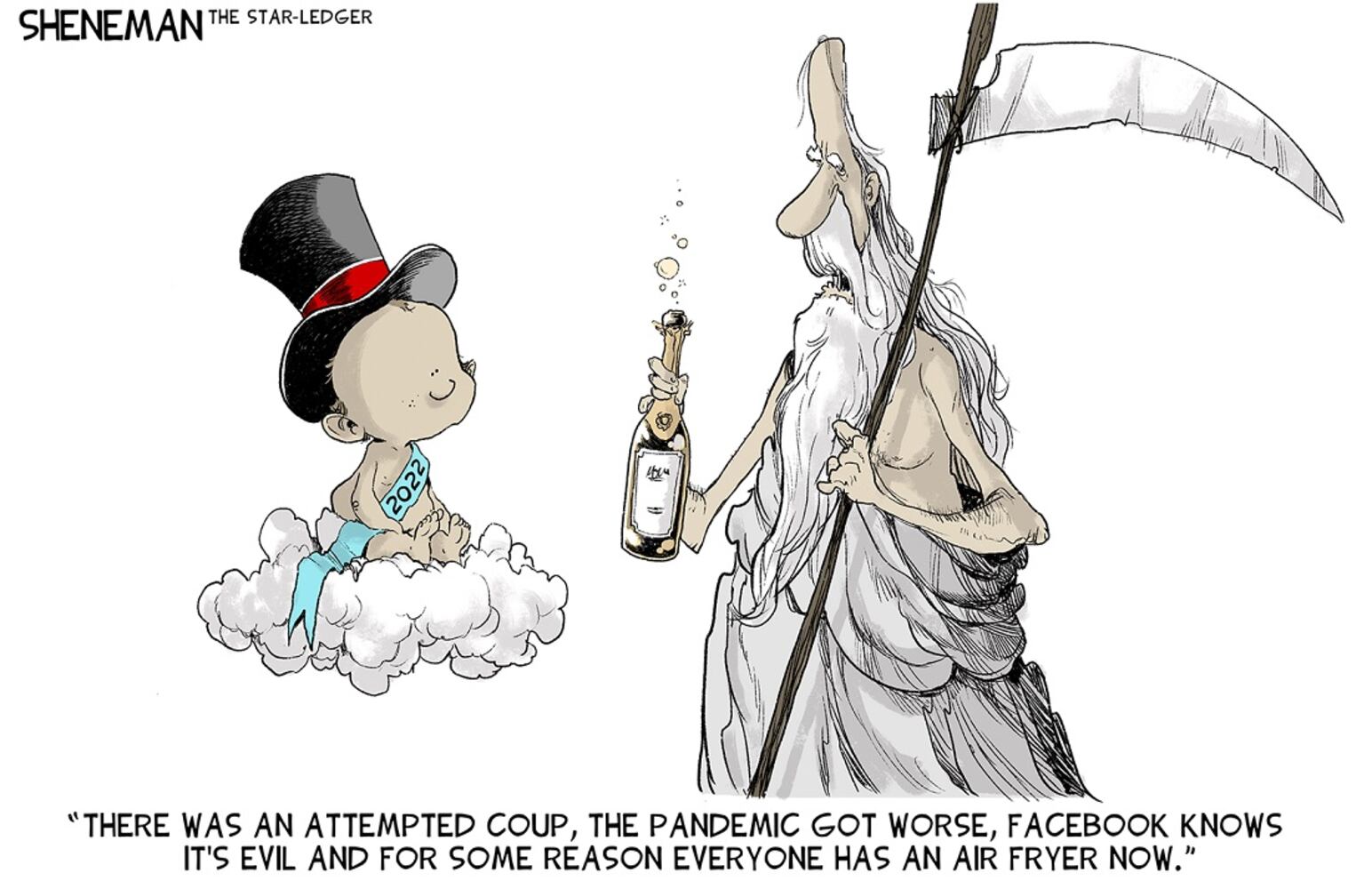 WEEK IN CARTOONS: Bidding goodbye to 2021, Betty White and more