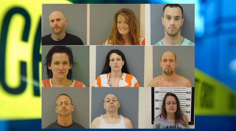 Top row: Steven Jones (L), Samantha Dillon (C), James E. Busteed (R).
Middle: Kara Straszheim (L), Brittany N. Betzner (C), Travis R. Hodapp (R)
Bottom: Martin J. Boomershine (L), Darrell Raymond Griffith (C), Nicole L. Sherer (R)