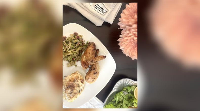 Is herb roasted whole chicken a better option to be at the center of a Thanksgiving meal? This food writer thinks so. WHITNEY KLING/CONTRIBUTED