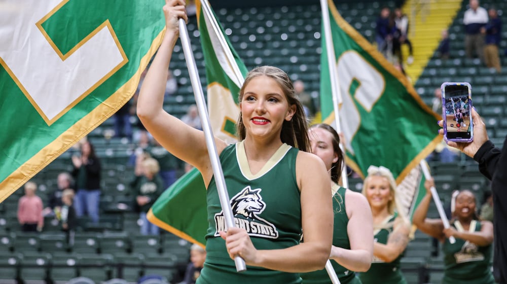 Wright State defeated Franklin College 86-37 in a season opener on Monday, Nov. 3 at Ervin J. Nutter Center in Fairborn. About 2,900 fans were in attendance. BRYANT BILLING/STAFF