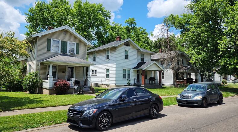 Two people were injured Friday night when they were shot while sitting on the porch of a house in the 200 block of Shafor Street in Middletown. NICK GRAHAM/STAFF