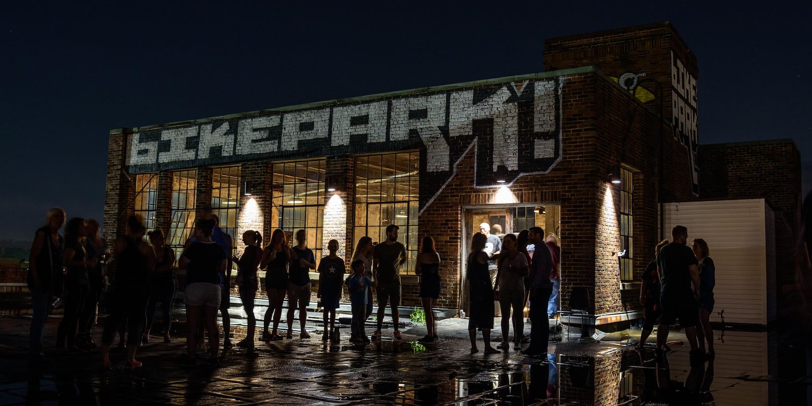 Mike's Bike Park at night. TOM GILLIAM / CONTRIBUTING PHOTOGRAPHER