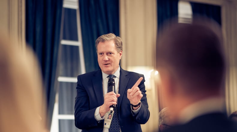 Rep. Mike Turner led the U.S. House delegation to the Munich Security Conference and the NATO Parliamentary Assembly Joint Committee Meeting in Brussels. (Photo: MSC/Ellen Kallscheuer)