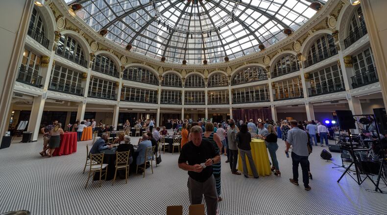 Culture Works hosted Artini, a night of art inspired cocktails in the Dayton Arcade’s Rotunda on Friday, Sept. 16, 2022. Did we spot you there? TOM GILLIAM / CONTRIBUTING PHOTOGRAPHER