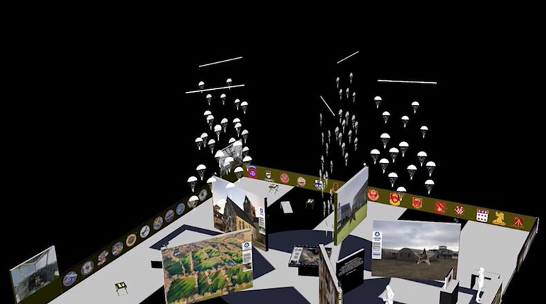 This 3,500-square-foot exhibit will focus on the D-Day missions of the 82nd and 101st Airborne divisions in Sainte-Mere-Eglise, the first French town to be liberated on June 6, 1944. Using tablets that are part of Histovery’s proprietary HistoPad Augmented Visit solution, museum visitors will experience the reality of the D-Day airborne mission in an up close and personal way never possible before. (Contributed graphic)