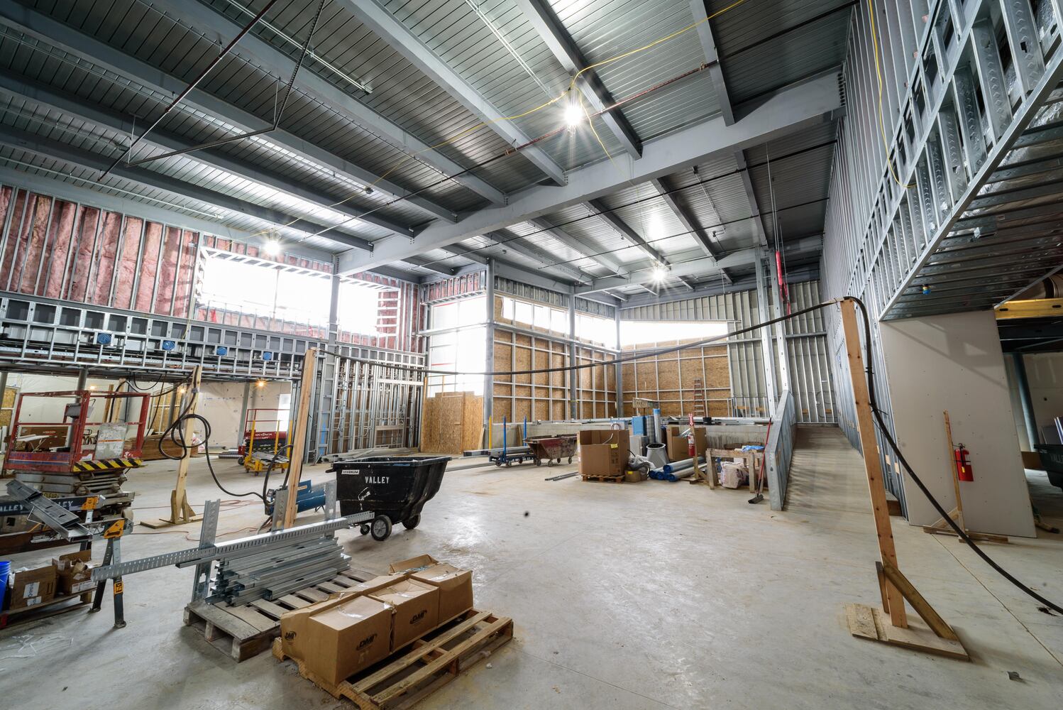 PHOTOS: A look at construction at the Dayton Metro Library’s new Huber Heights Branch