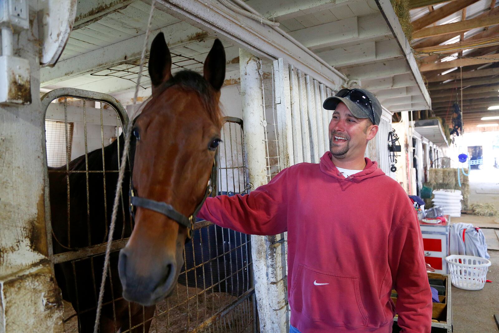 Dan Noble, an acclaimed harness driver, has won nearly 4,800 races and $26 million in purses.    LISA POWELL / STAFF