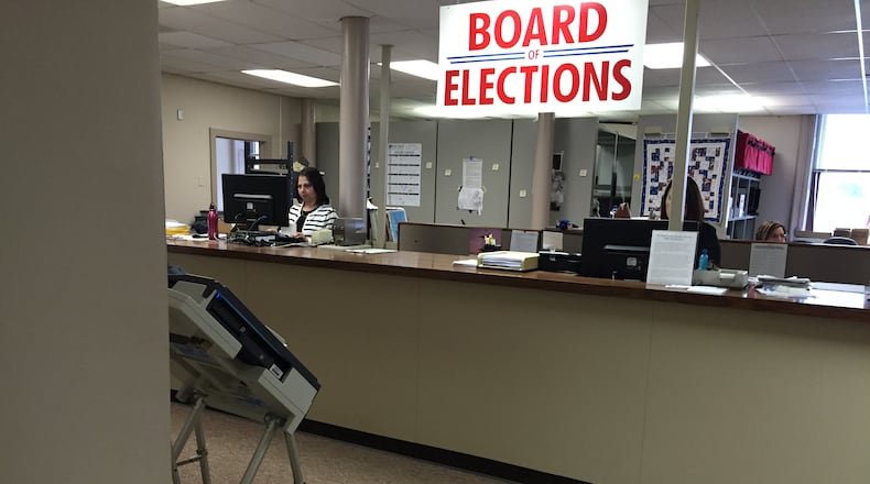 Miami County Board of Elections elected new officers during reorganization meeting.