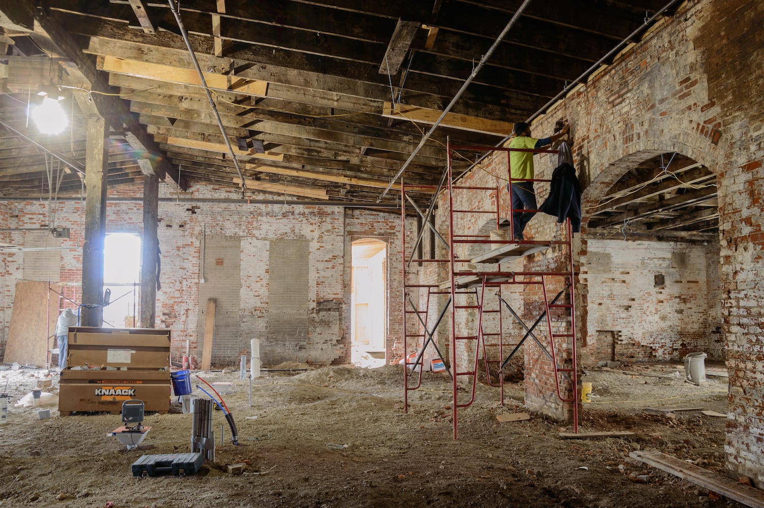 PHOTOS: Check out the latest progress at Wheelhouse Lofts, Troll Pub in downtown Dayton