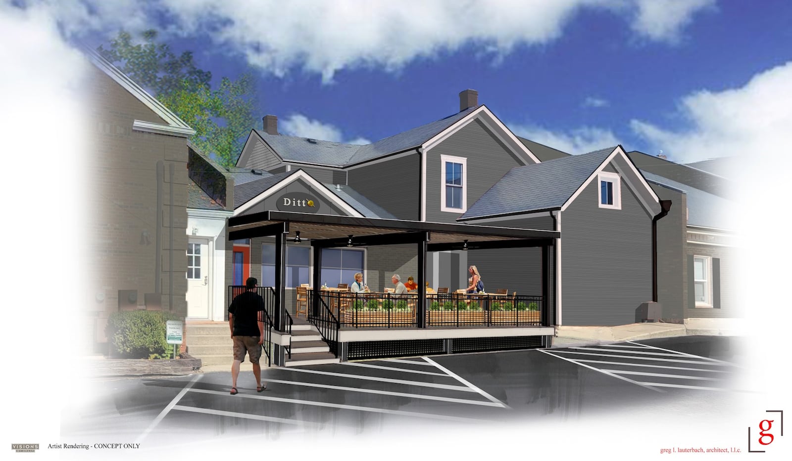 Ditto Bar is set to open at 68 W. Franklin St., where longtime local staple Crabshire’s Tavern operated before closing in 2024. The business is the first retail project from the Prime Residence Group. CONTRIBUTED