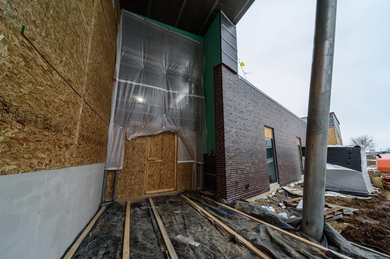PHOTOS: A look at construction at the Dayton Metro Library’s new Huber Heights Branch