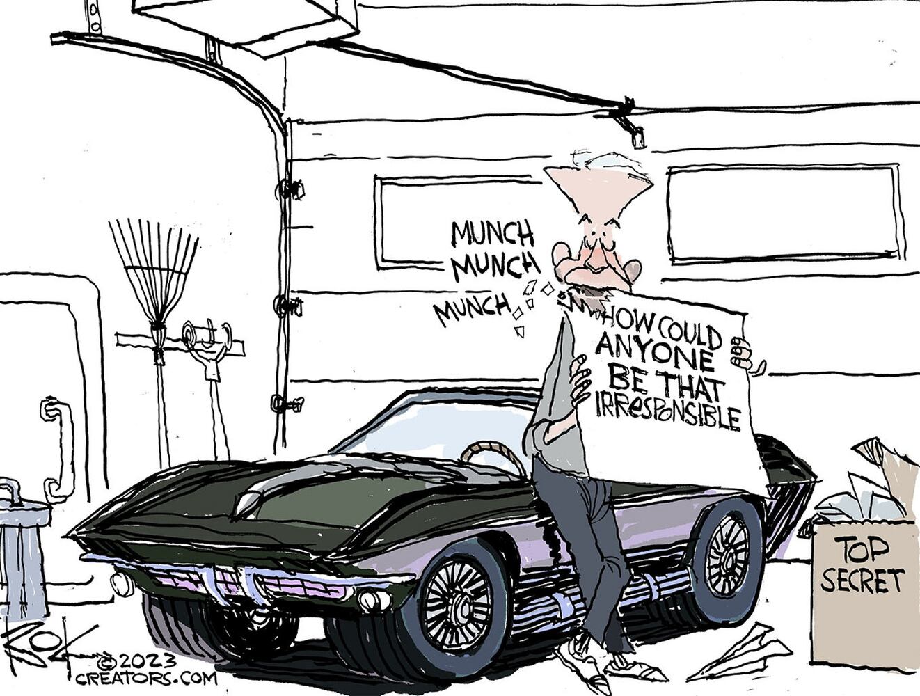 WEEK IN CARTOONS: Classified documents, gas stoves and more
