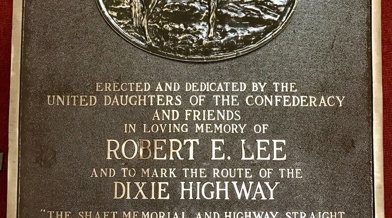 Franklin Twp. trustees may decide tonight where a 90-year-old Confederate marker will be placed. CONTRIBUTED