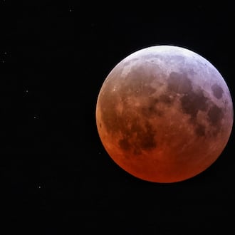 A total lunar eclipse, also known as blood moon, was visible Friday, March 14, 2025. The 2026 lunar eclipse will be visible on Tuesday, March 3. NICK GRAHAM/STAFF