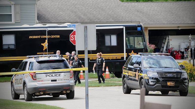 Shooting on Hardwicke Pl. Butler Twp. Friday Aug 5, 2022. MARSHALL GORBY \STAFF