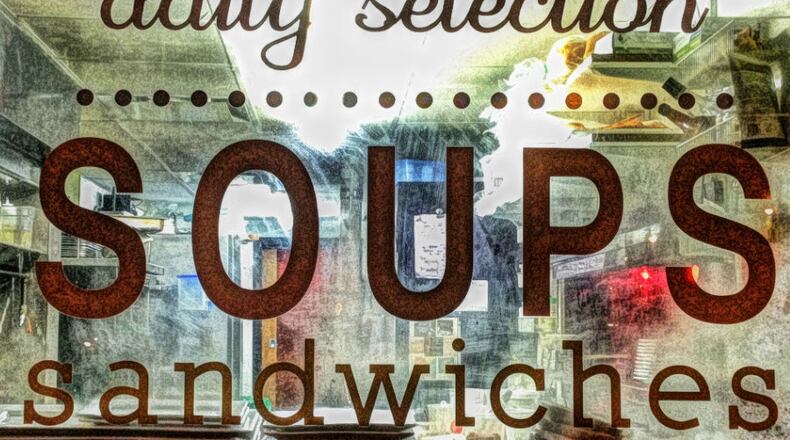 Olive, an Urban Dive offers great soups. (Staff photo by Connie Post)