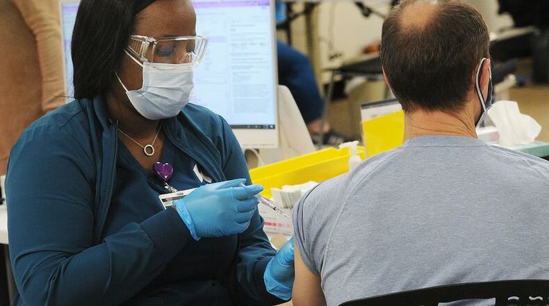 Health officials continue to encourage local residents to get vaccinated against COVID-19 and take advantage of the updated booster shots, which target the more prevalent subvariants of the omicron variant. FILE