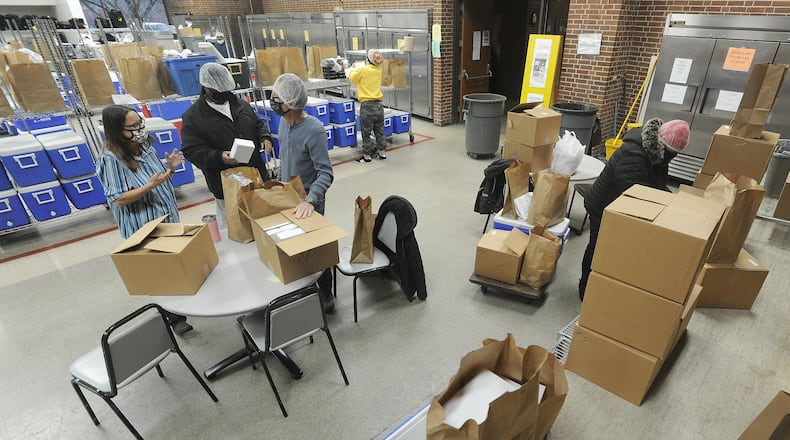 The Senior Resource Connection, provides meals on wheel. The demand for meals has rose to 45% during the pandemic. MARSHALL GORBY\STAFF