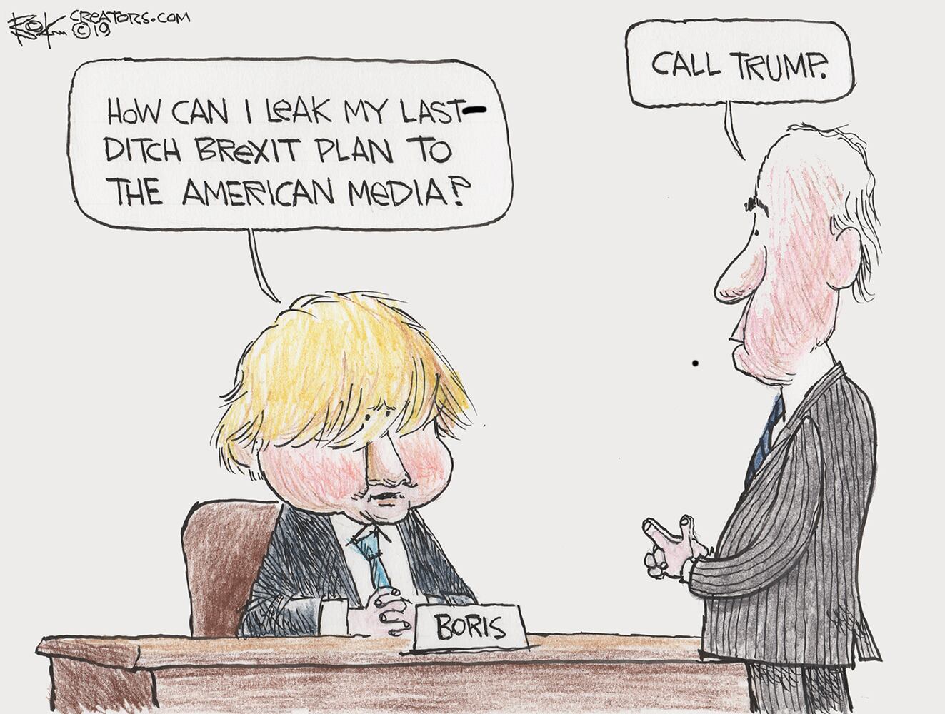 Week in cartoons: Impeachment inquiry, China and more
