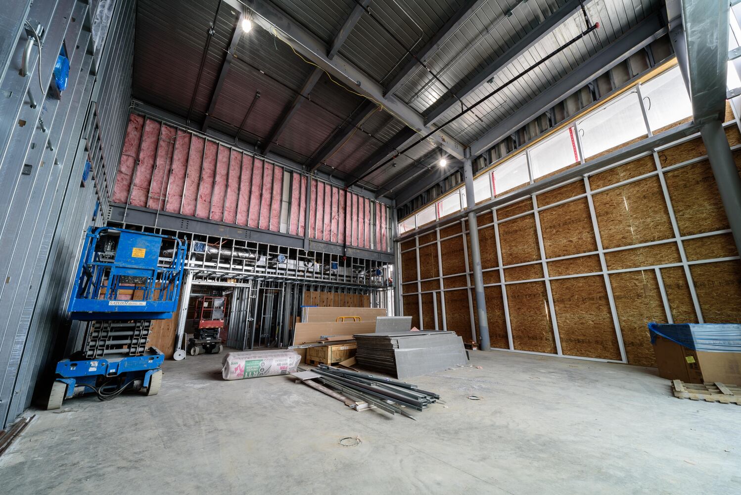 PHOTOS: A look at construction at the Dayton Metro Library’s new Huber Heights Branch