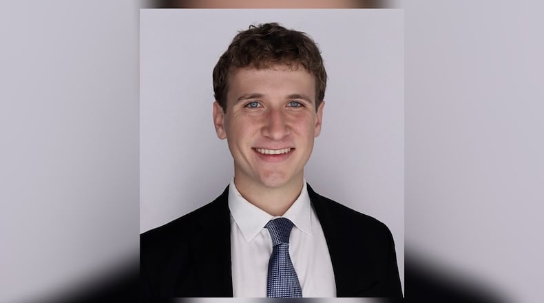 Gabe Guidarini is the president of the University of Dayton College Republicans. (CONTRIBUTED)