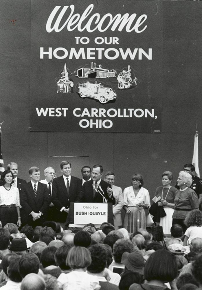 George H.W. Bush appearances in southwest Ohio