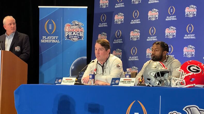 Will Muschamp talks Ohio State-Georgia