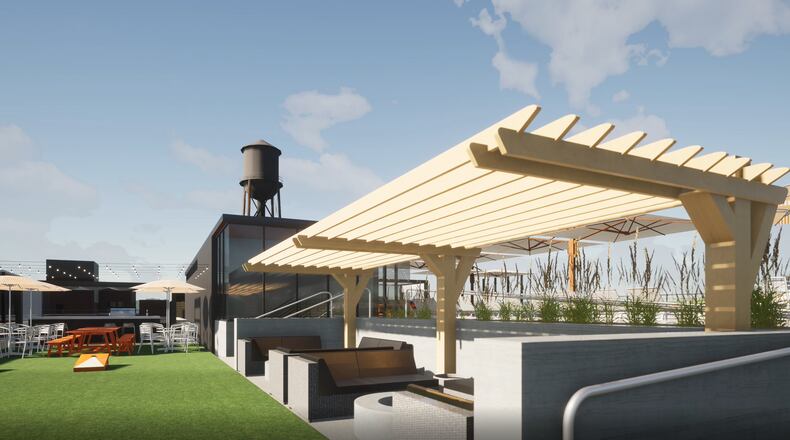 A rendering of the Delco, the former Mendelsons building. CONTRIBUTED BY
THE COLUMBUS ARCHITECTURAL STUDIO