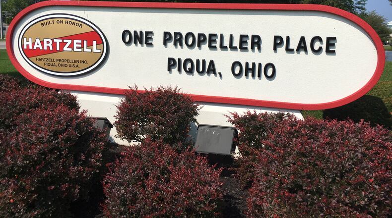 Hartzell Propeller owner Tailwind Technologies received a Paycheck Protection loan in the largest category, $5 million to $10 million, according to recent federal data. THOMAS GNAU/STAFF